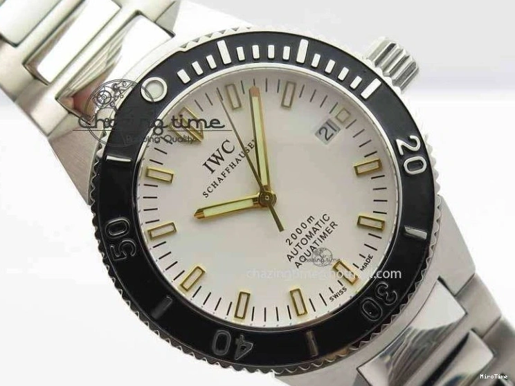 MIROTIME 0401 Aquatimer Automatic SS Noob Best Edition White Dial On SS Bracelet A Lightweight 7251